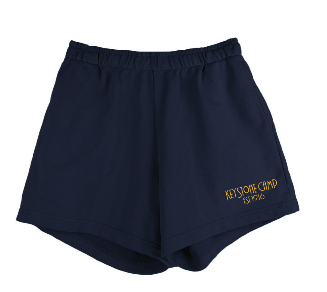 Navy Sweatshorts