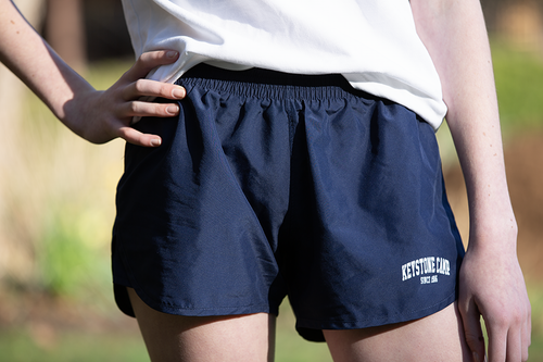Athletic Shorts with KC Logo (Navy color)
